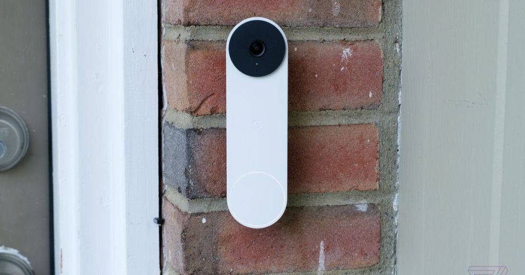 Google Nest Doorbell и Nest Cam перестанут заряжаться, когда на улице холодно