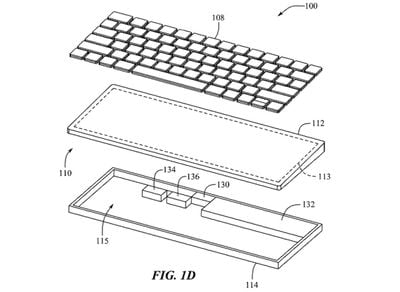 mac внутри патент на клавиатуру 1