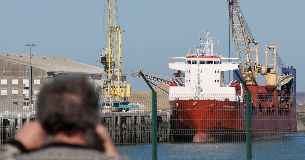 Франция захватила судно, на которое США наложили санкции против России