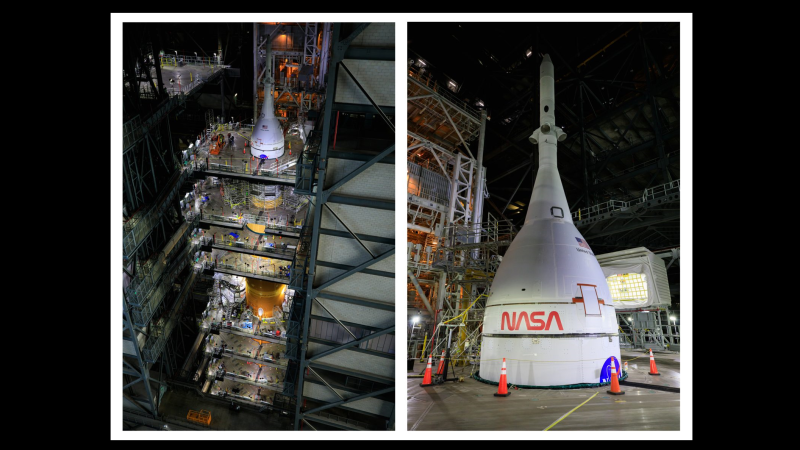 НАСА готовится запустить миссию Artemis 1 на следующей неделе