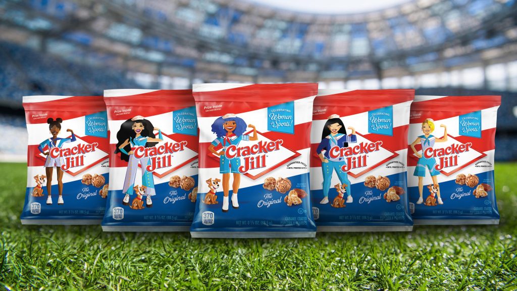 Pepsi представляет версию Cracker Jill Cracker Jack для продвижения женского спорта