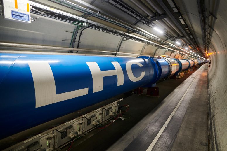 Туннель LHC в точке 1