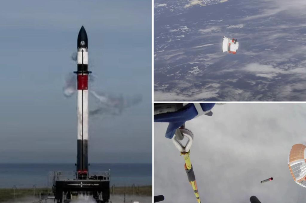 Rocket Lab захватывает ракету с неба с помощью вертолета с первой попытки