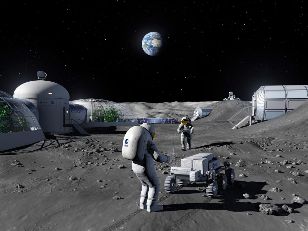 Лунный грунт можно использовать для производства кислорода и топлива для астронавтов на Луне