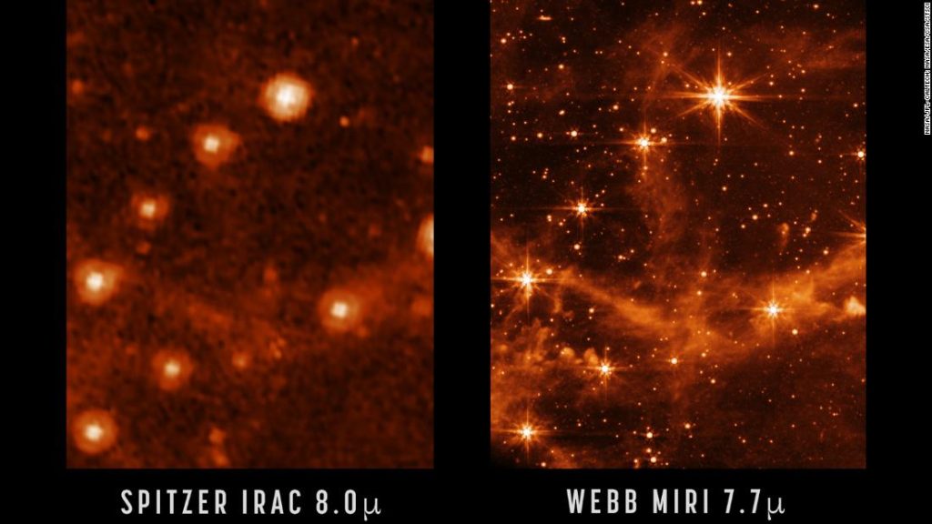 Космический телескоп Джеймса Уэбба фиксирует четкие изображения невидимого света
