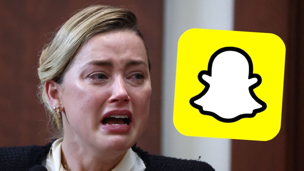 Новый фильтр плачущего лица Snapchat не вдохновлен Эмбер Херд