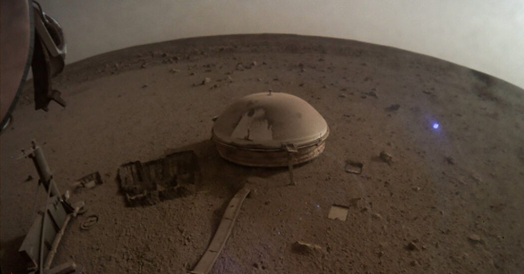 НАСА начинает обратный отсчет до окончания миссии Insight на Марсе