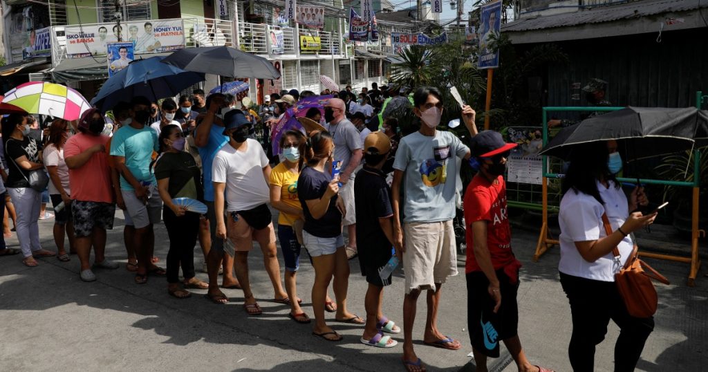 Опросы общественного мнения открываются на Филиппинах, когда избиратели выбирают нового президента |  Новости выборов