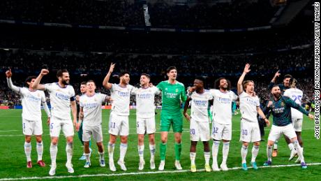 «Реал» отпраздновал ошеломляющую победу над «Манчестер Сити».