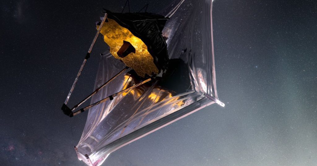 В новый мощный космический телескоп НАСА попал микроскопический метеор большего размера, чем ожидалось.