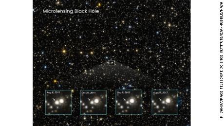 Звездное небо, показанное на этом изображении Хаббла, расположено ближе к центру галактики. 