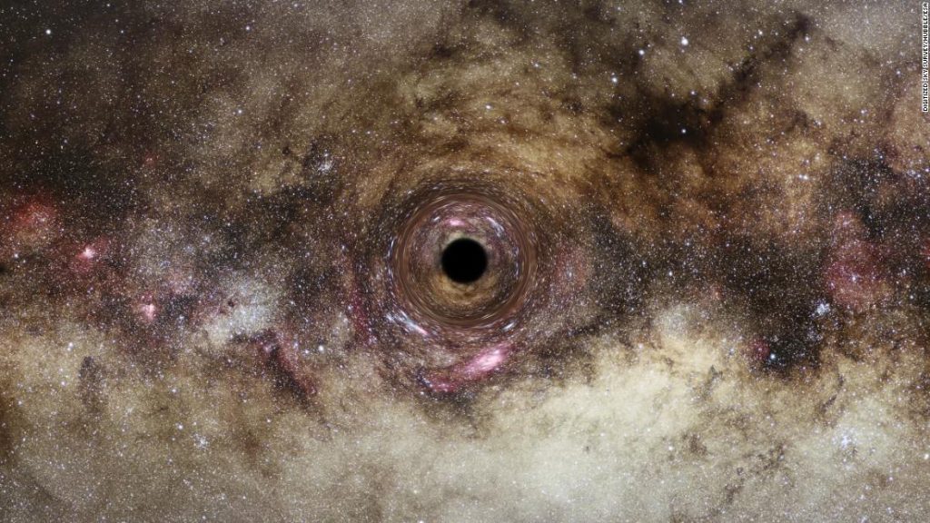 Хаббл заметил черную дыру, блуждающую по Млечному Пути