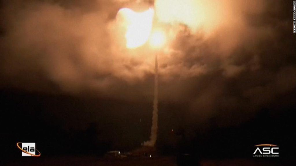 НАСА запускает первую ракету из Австралийского космического центра