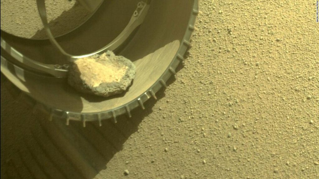 Новый друг Настойчивости на Марсе — камень-питомец