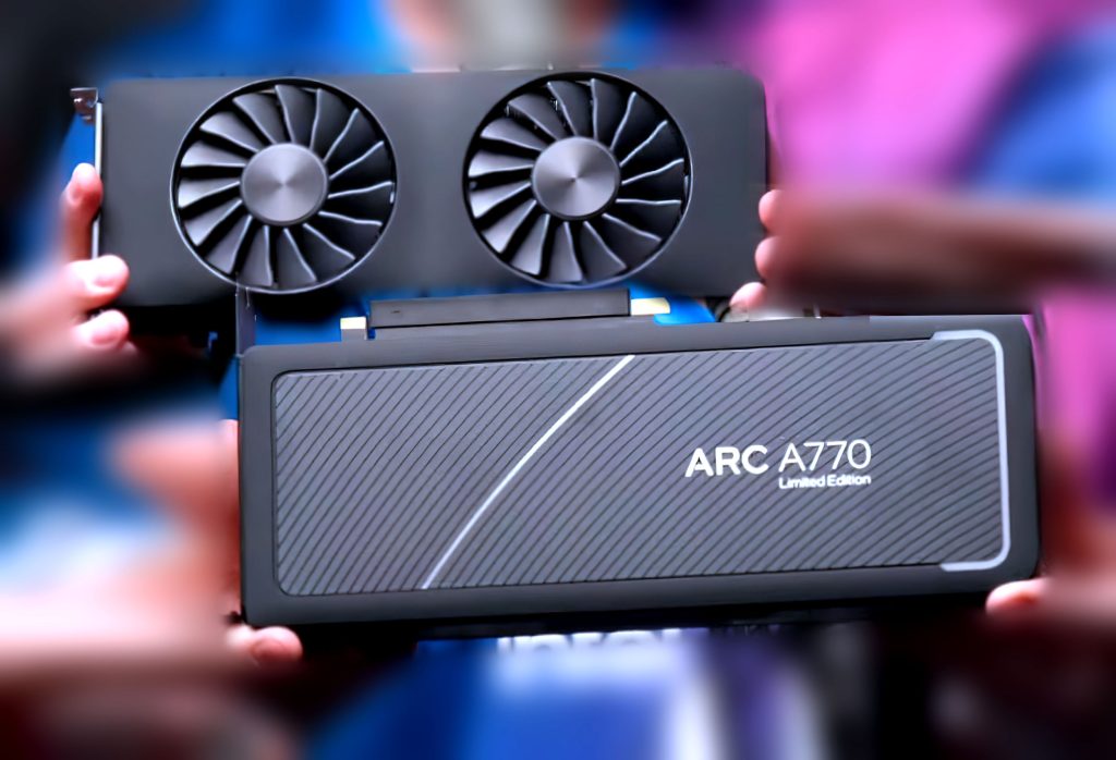 Intel подтверждает выпуск графической карты Arc A770 Limited Edition