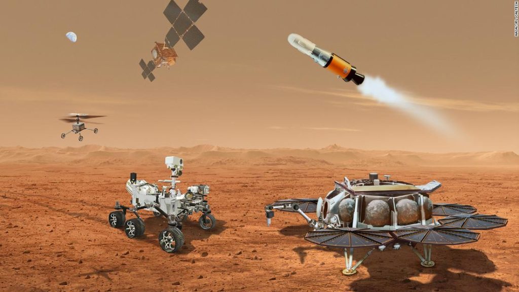 Первые марсианские образцы приземлятся на Землю в 2033 году