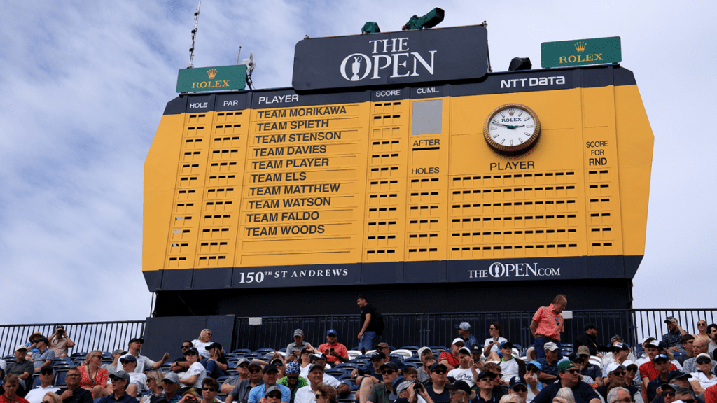 Лидер British Open 2022: прямая трансляция, счет Тайгера Вудса, результаты гольфа сегодня в раунде 1 в Сент-Эндрюсе