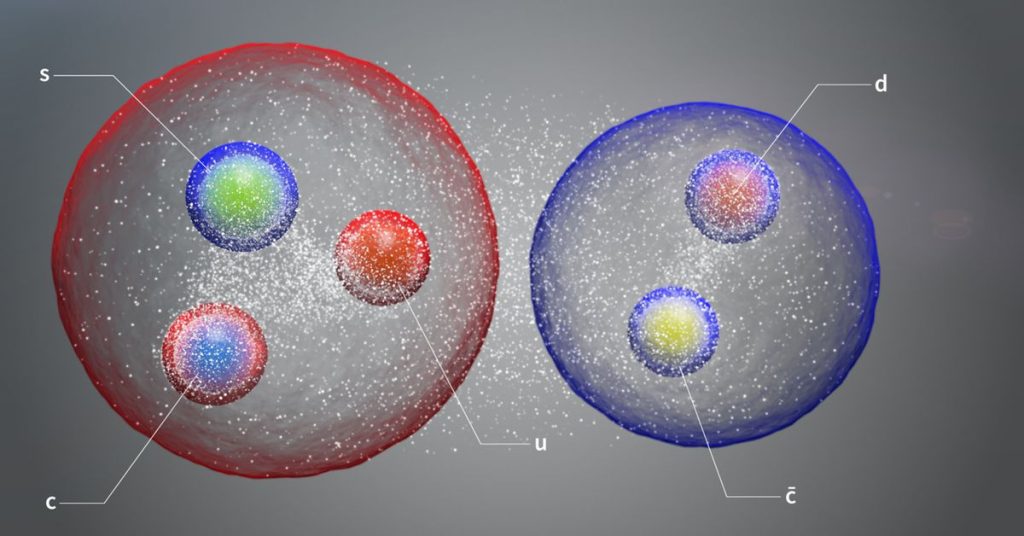 Ученые ЦЕРН впервые наблюдали три «странные» частицы