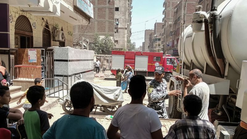 В результате пожара в церкви в Египте десятки человек погибли и пострадали