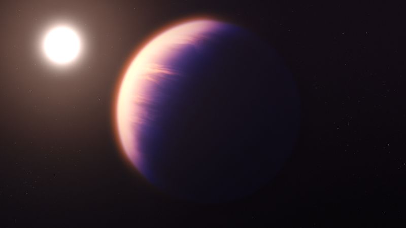 Телескоп Джеймса Уэбба НАСА зафиксировал первое свидетельство наличия углекислого газа на экзопланете WASP-39b.