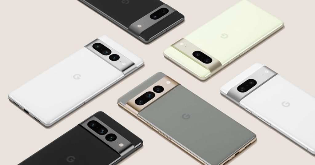 Google делится полной цветовой гаммой Pixel 7 и 7 Pro