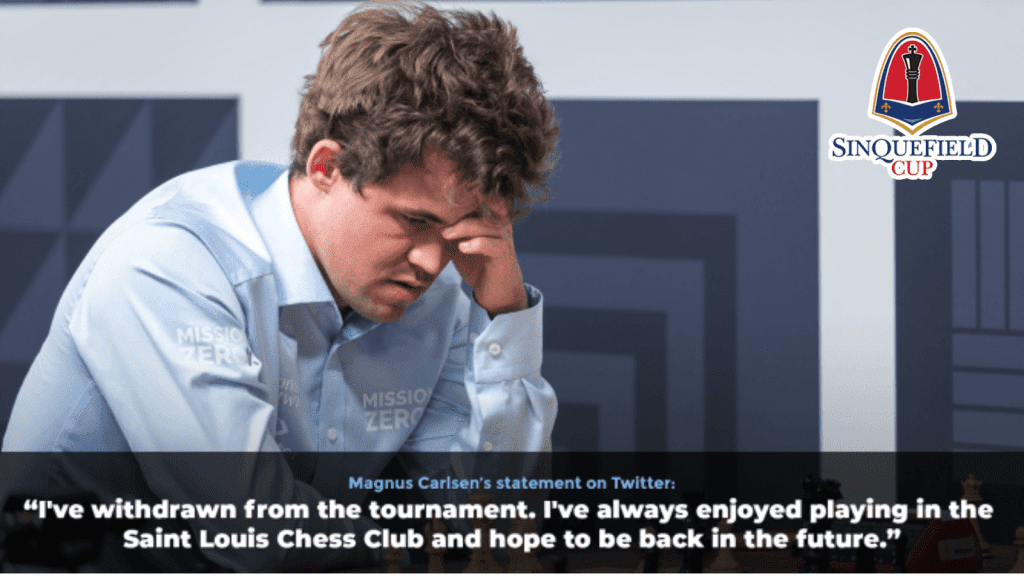 Магнус Карлсен отказался от участия в Кубке Синкфилда